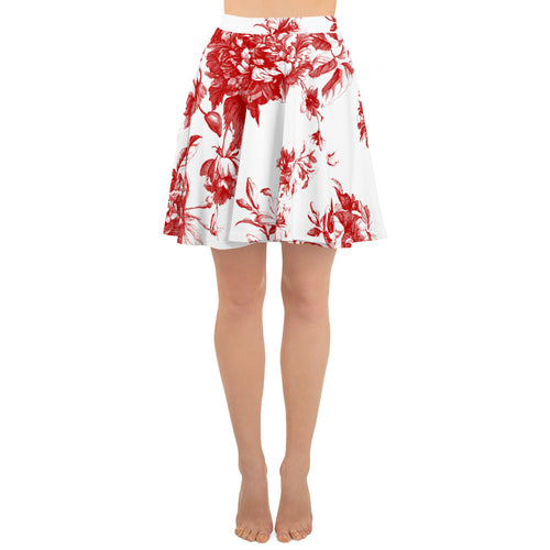 Scarlet Flower Skirt