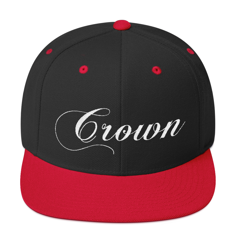 Crown Snapback Red