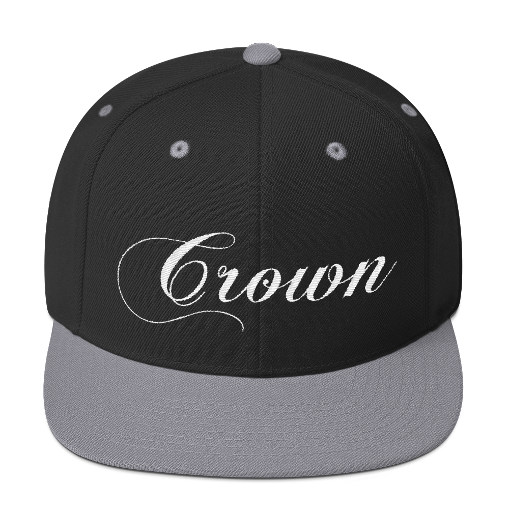 Crown Snapback Black/Grey
