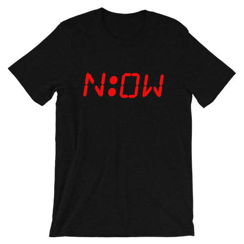 Time Is Now(unisex/black)