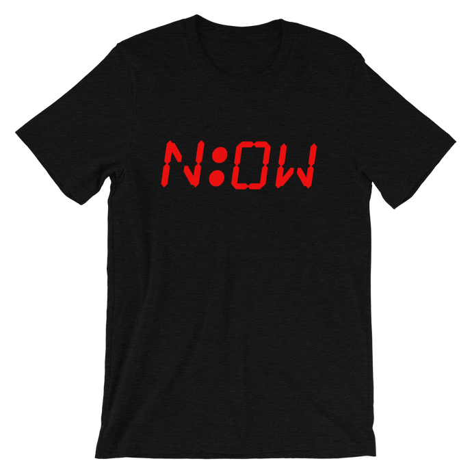 Time Is Now(unisex/black)